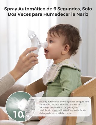 Aspirador Nasal Bebe Momcozy 2-en-1