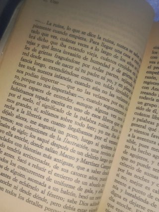 Retahílas ( novela sobre el paso del tiempo)