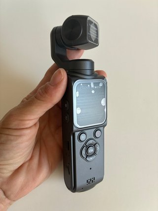 Cámara Gimbal 4K Pocket Negra
