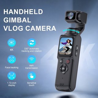 Cámara Gimbal 4K Pocket Negra