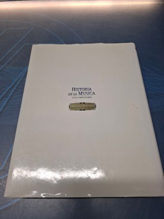 Libros, Historia de la musica y sus compositores, enciclopedia, 5 volumenes
