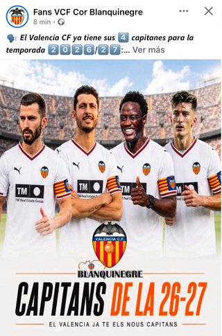 Camiseta Valencia Puma Talla M Nueva