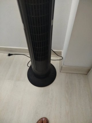 Ventilador Torre Negro