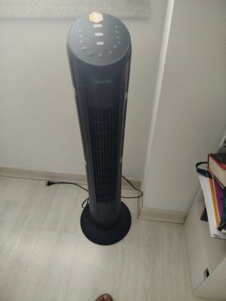 Ventilador Torre Negro
