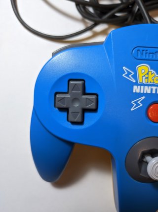 Mando Nintendo 64 Pikachu Azul
