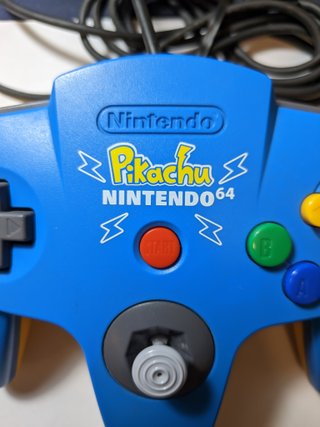 Mando Nintendo 64 Pikachu Azul