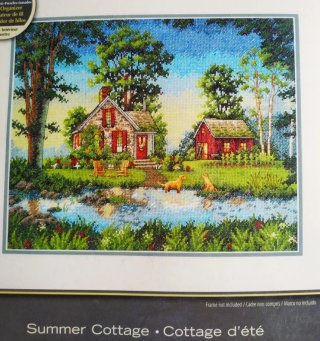 Dimensions Kit Punto de Cruz Summer Cottage