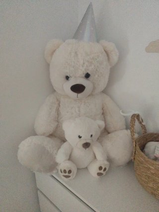 2 Peluches Oso Blanco