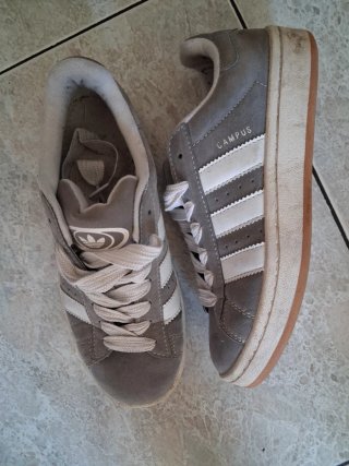 Zapatillas Adidas Campus Grises Talla 42