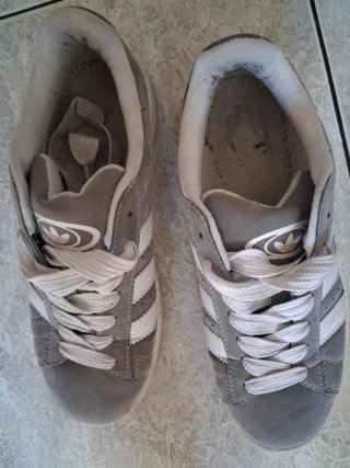 Zapatillas Adidas Campus Grises Talla 42