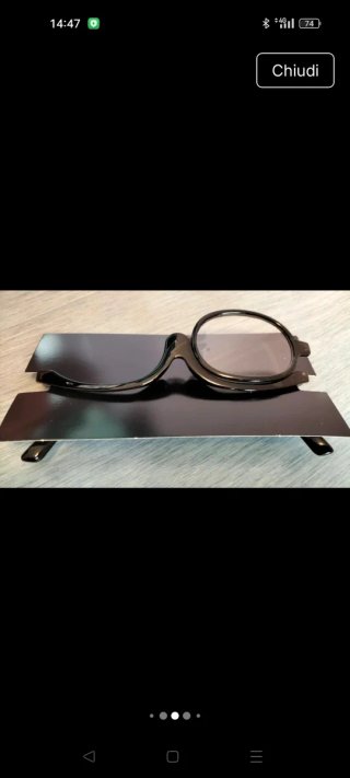 Occhiali Auriol per trucco con lente flip