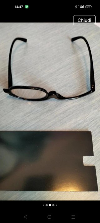 Occhiali Auriol per trucco con lente flip