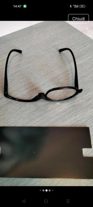 Occhiali Auriol per trucco con lente flip
