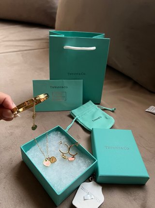 Conjunto Tiffany & Co inspo 3 piezas