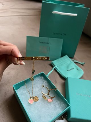 Conjunto Tiffany & Co inspo 3 piezas