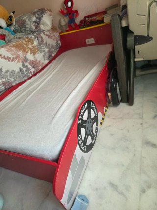 Cama infantil coche Fórmula 1