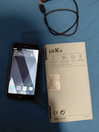 LG K10 Negro 2017