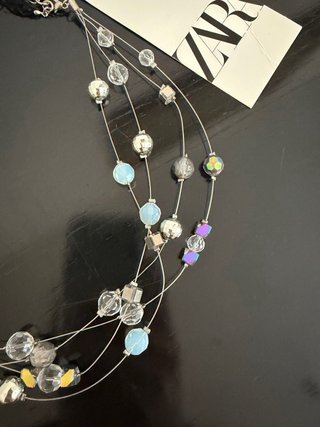 Collana Zara multistrato con perline