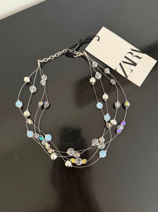 Collana Zara multistrato con perline