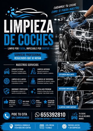 limpieza de coches