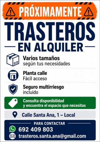 Trasteros alquiler Utebo