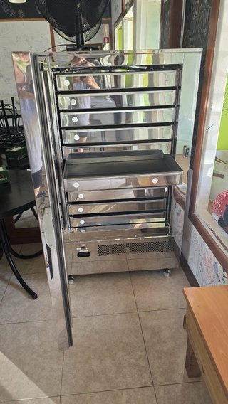 Nevera de restaurante con cajones