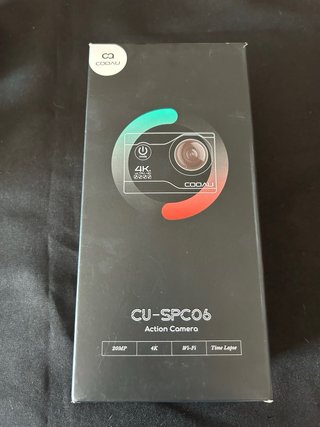 Cámara Deportiva COOAU 4K + Kit Completo