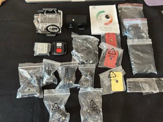 Cámara Deportiva COOAU 4K + Kit Completo
