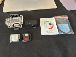 Cámara Deportiva COOAU 4K + Kit Completo