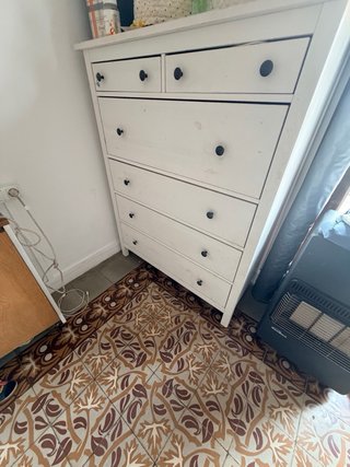 2 Cajoneras Ikea Blanca Madera