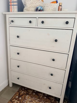 2 Cajoneras Ikea Blanca Madera