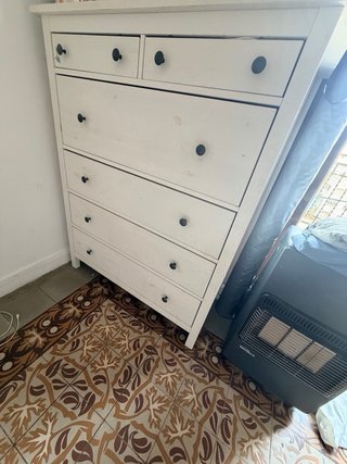 2 Cajoneras Ikea Blanca Madera