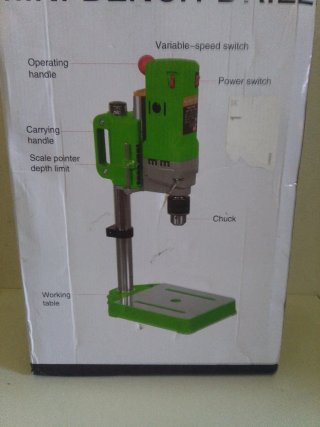 Mini taladro de columna