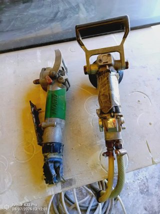 Máquinas pulicantos manuales pneumáticas