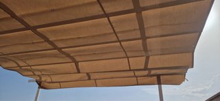 Toldo lona 4x5m beige