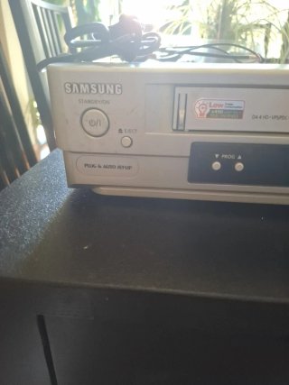 Reproductor VHS Samsung sin mando