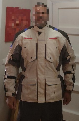 Chaqueta Moto Hombre