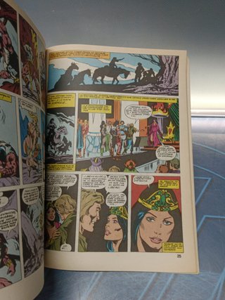 CONAN THE BARBARIAN ANUAL 80 Nª 1, COMICS VERTICE, MUNDI COMICS, EN PERFECTO ESTADO