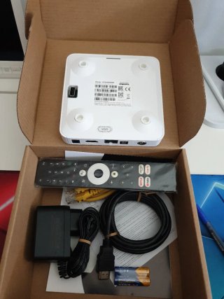 Decodificador Technicolor Android TV 4K  WI-FI.