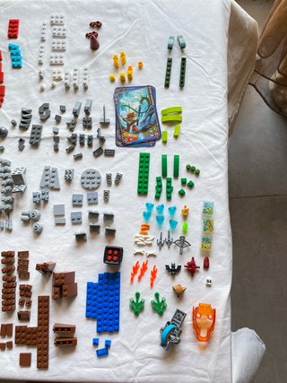 Lotto Mattoncini Misto LEGO e COBI Compatibili