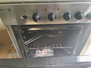 Cocina de gas con horno