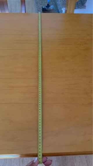Mesa pino macizo y 6 sillas
