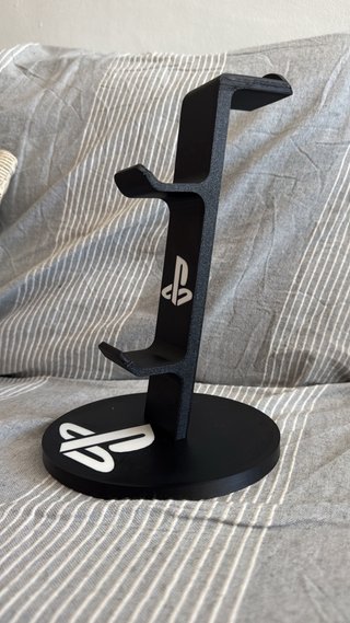 Soporte Mandos y Cascos PS Negro