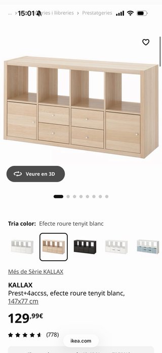 Estantería Kallax Ikea