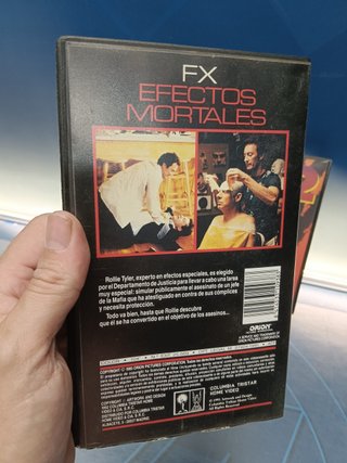 PELÍCULAS VHS, FX Efectos mortales + FX2 ilusiones mortales - Bryan Brown, Brian Dennehy