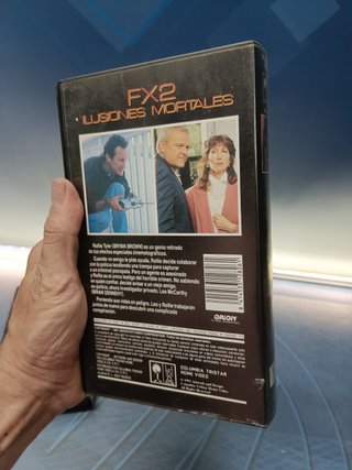 PELÍCULAS VHS, FX Efectos mortales + FX2 ilusiones mortales - Bryan Brown, Brian Dennehy