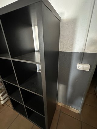 Estantería Kallax Ikea Negra