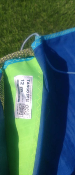 Cometa Kitesurf Crazyfly Tango 12 m 2018