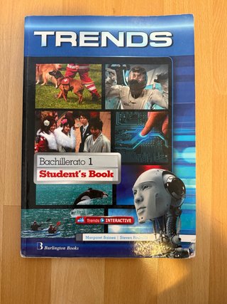 Trends Student's book. Libro ingles,Bachillerato 1