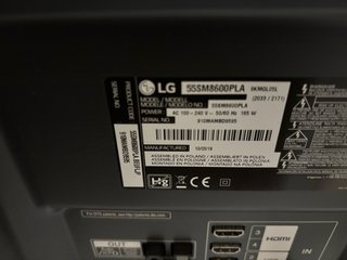 Smart TV LG 55 NanoCell Negra